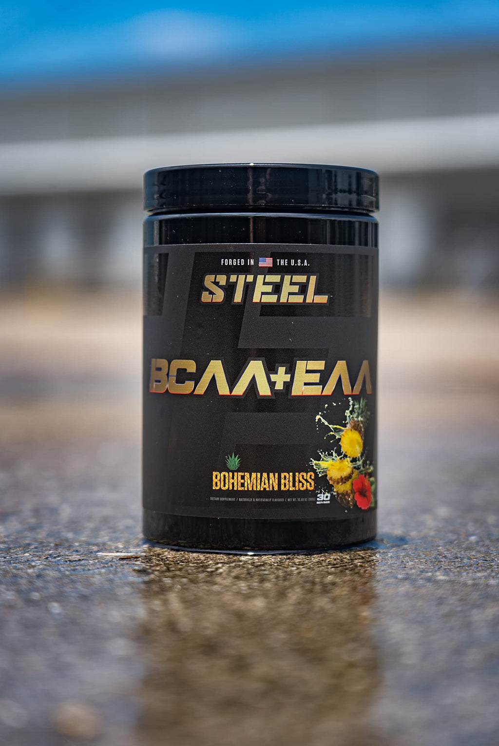 Steel Supplements BCAA EAA Powder High Performance Promotes Lean