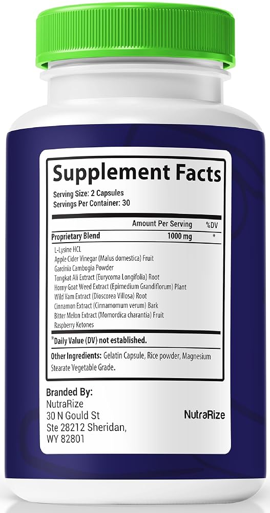 NutraRize Slim Sure Weight Loss Pills - 60 Capsules - image 2