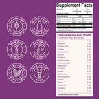 Live Conscious Collagen Peptides Powder - Hair, Skin & Joint Support - 16oz - image 8