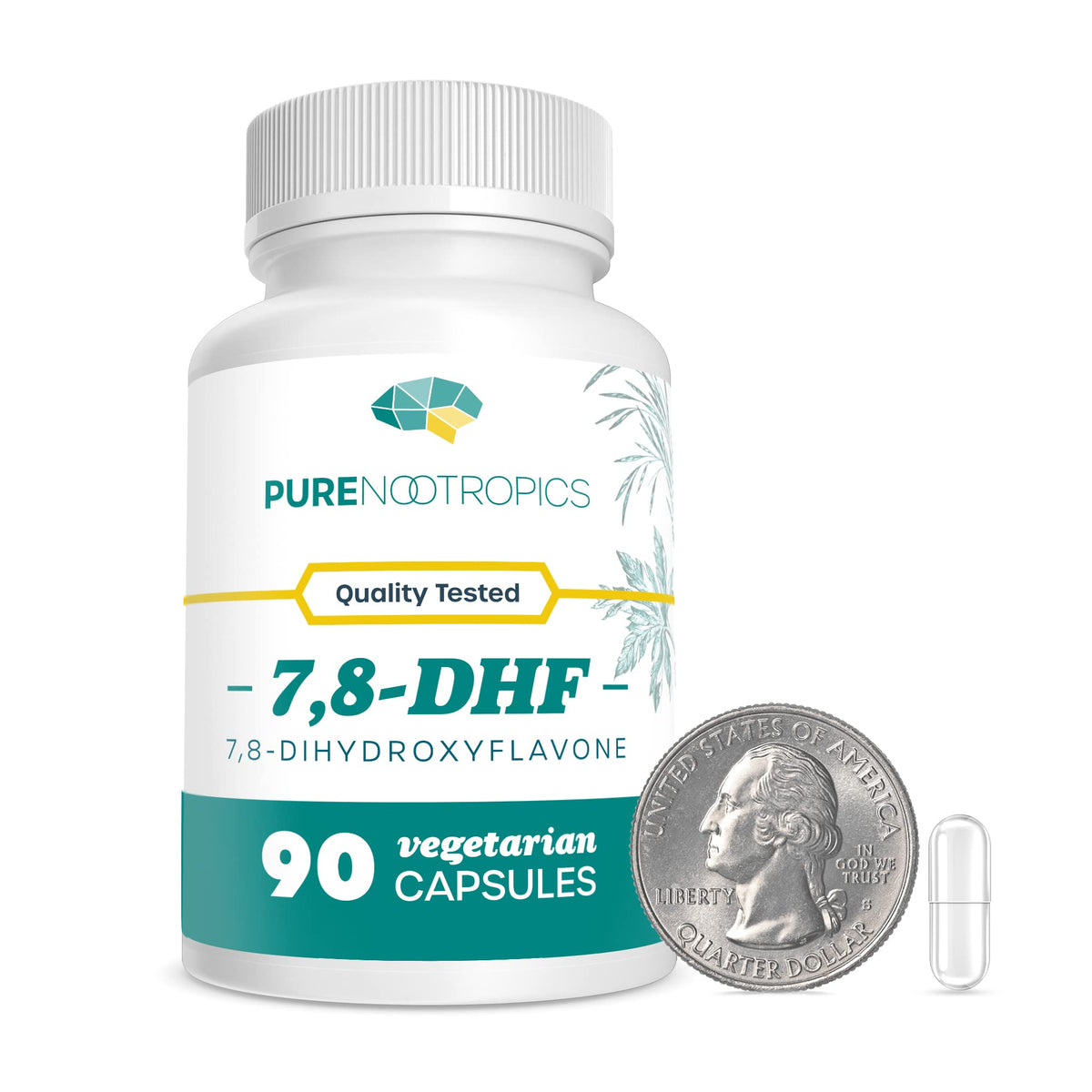 Pure Nootropics 7,8-DHF 25 mg - 90 Capsules