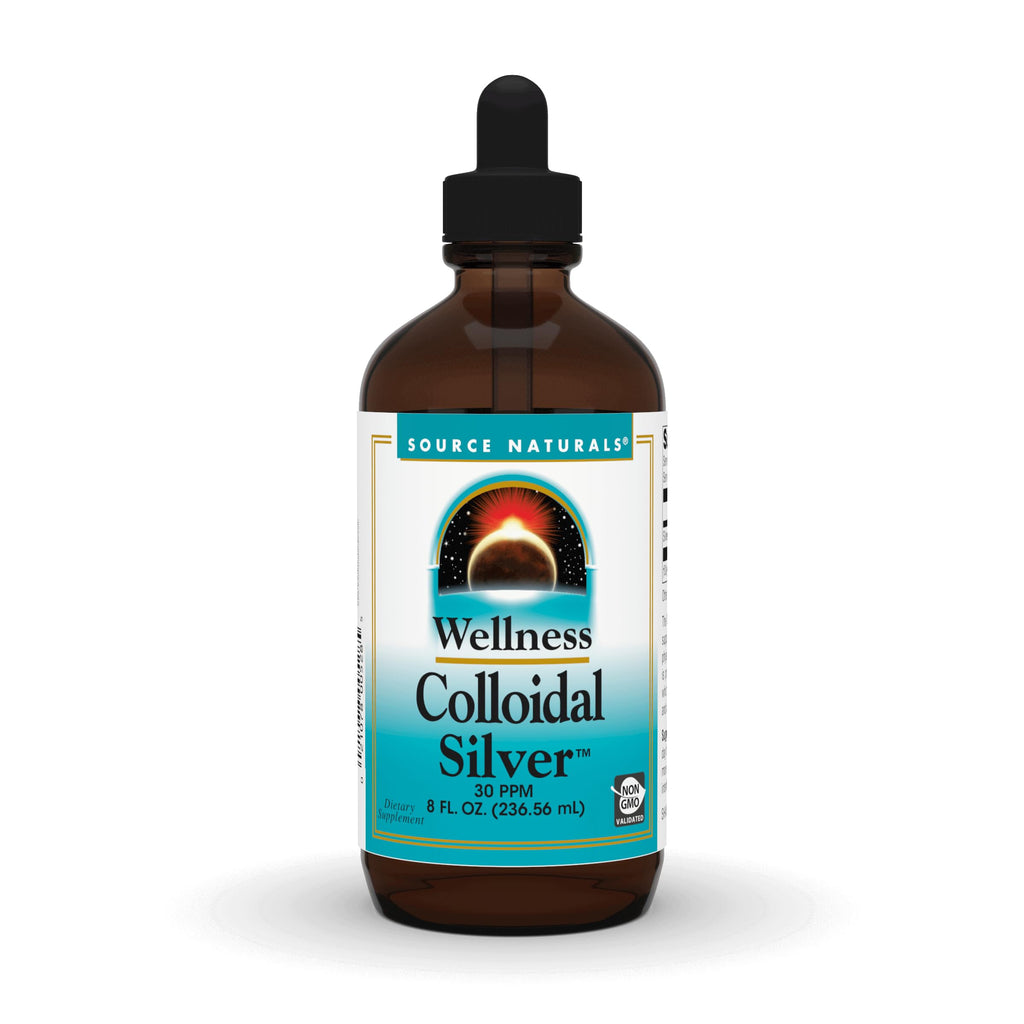 Source Naturals Wellness Colloidal Silver - 8 Fl Oz