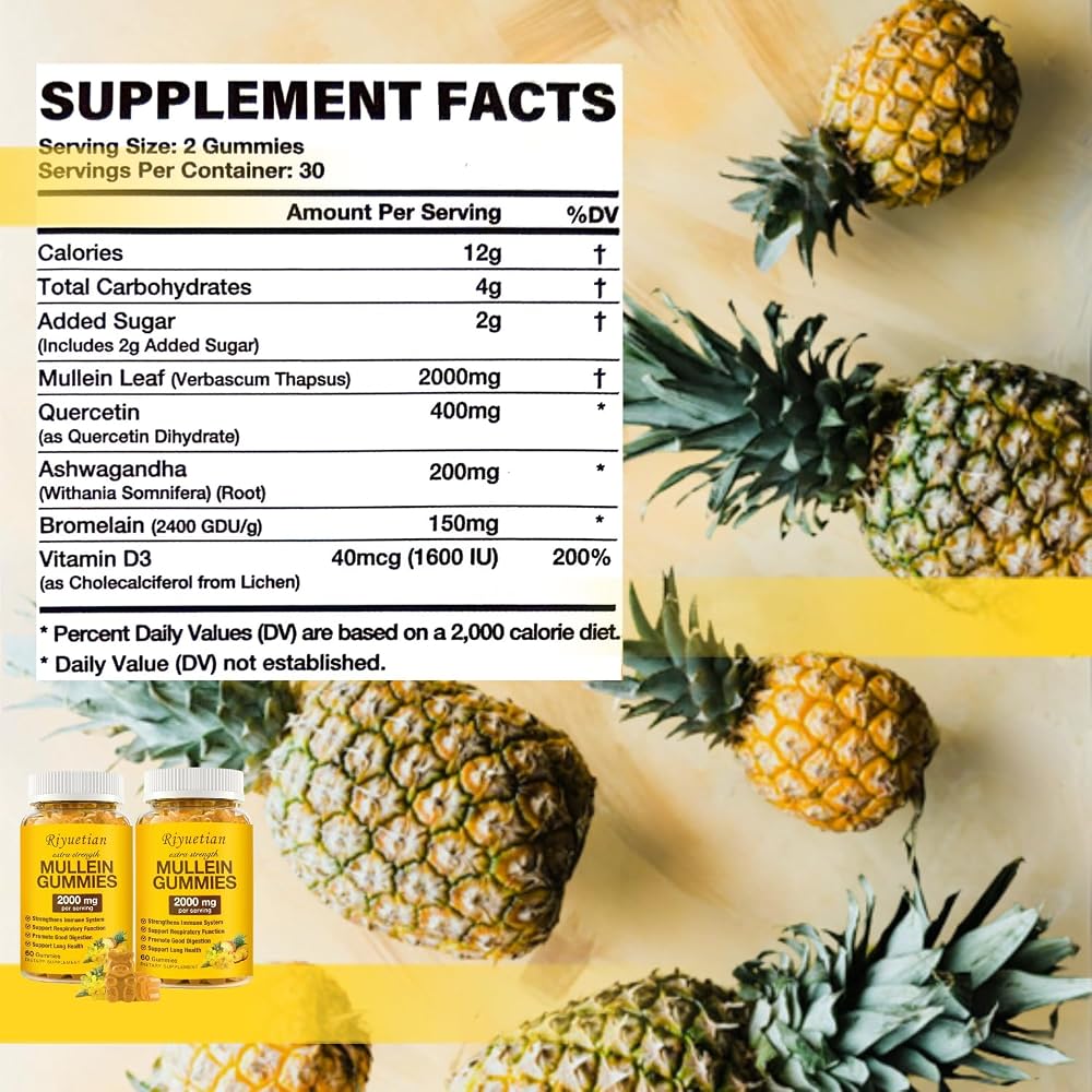 Riyuetian Mullein Gummies
