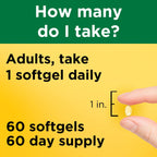 Nature Made Vitamin D3 10000 IU Maximum Strength - 60 Softgels - image 5