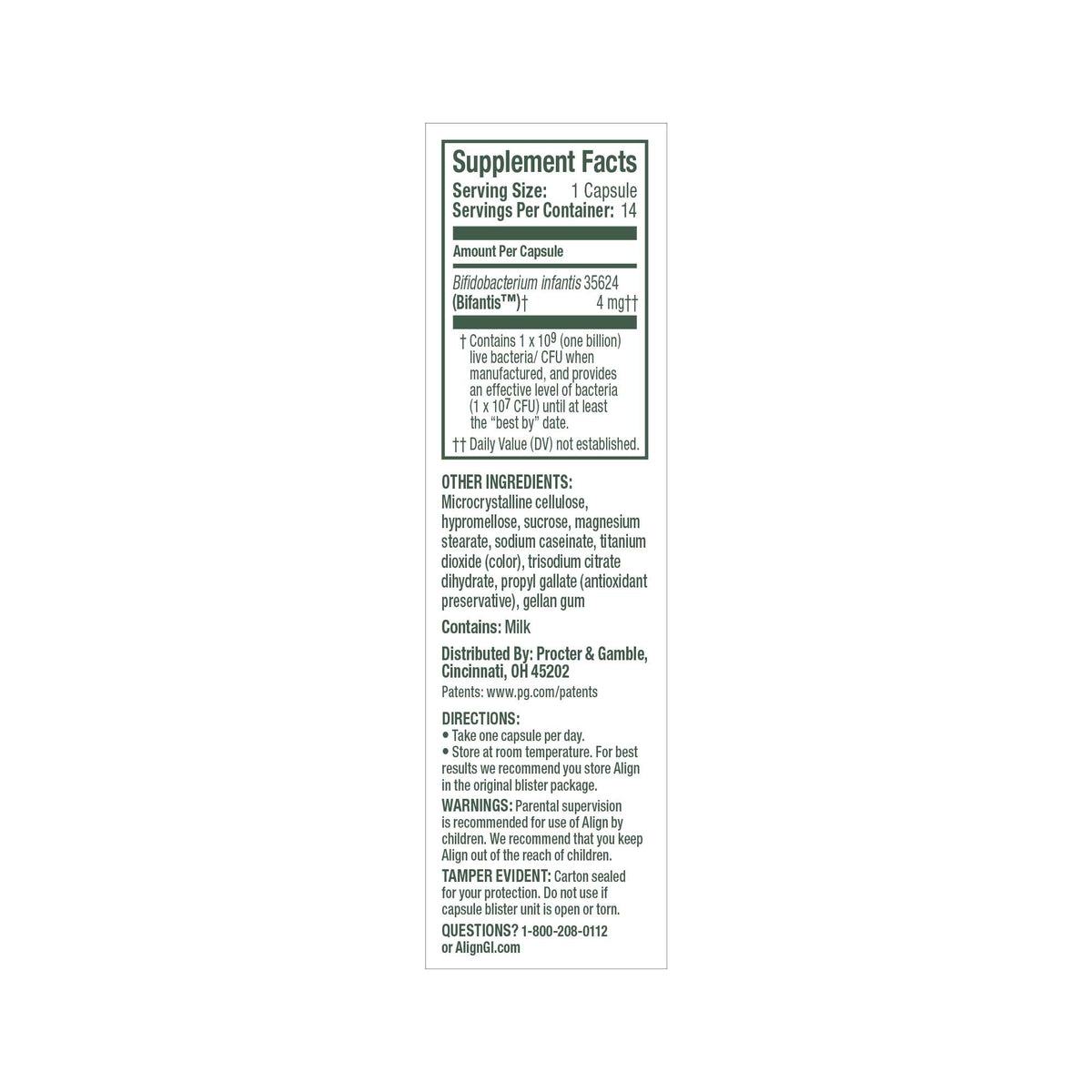 Align Daily Probiotic Supplement - 14 Capsules - image 4