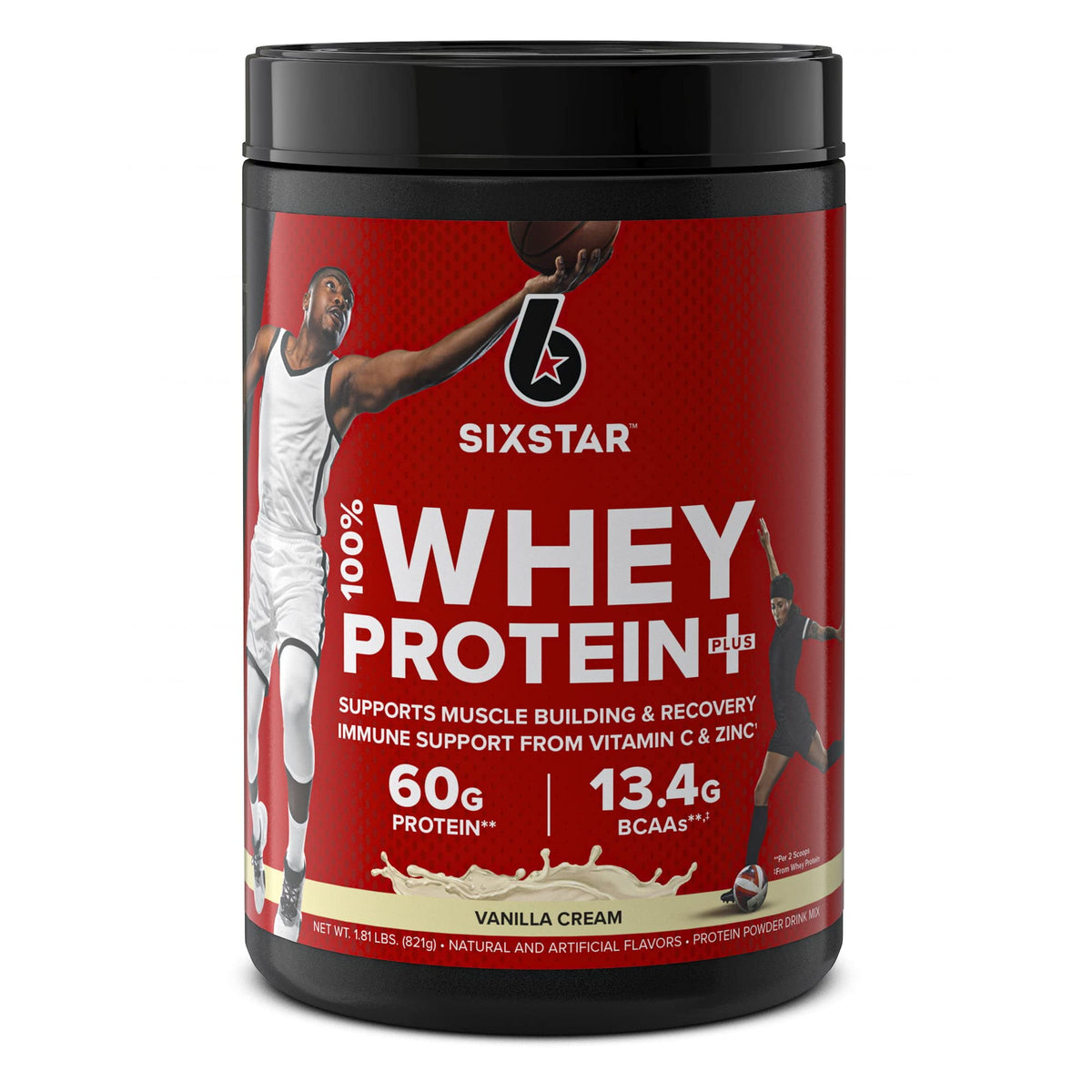 Six Star Whey Protein Powder Plus