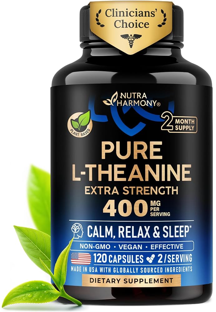 NUTRAHARMONY L Theanine 400 mg
