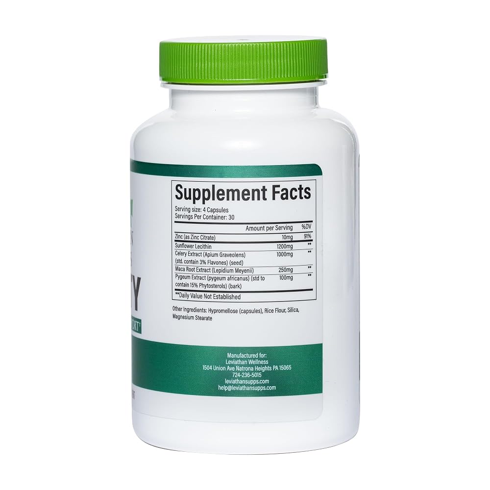 Leviathan Wellness Virility Men's Potency Support - 120 Capsules - image 8