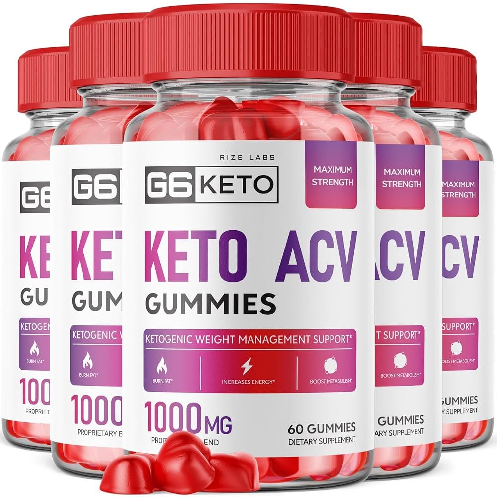 rize labs G6 Keto ACV Gummies Weight Loss Support - 300 Gummies