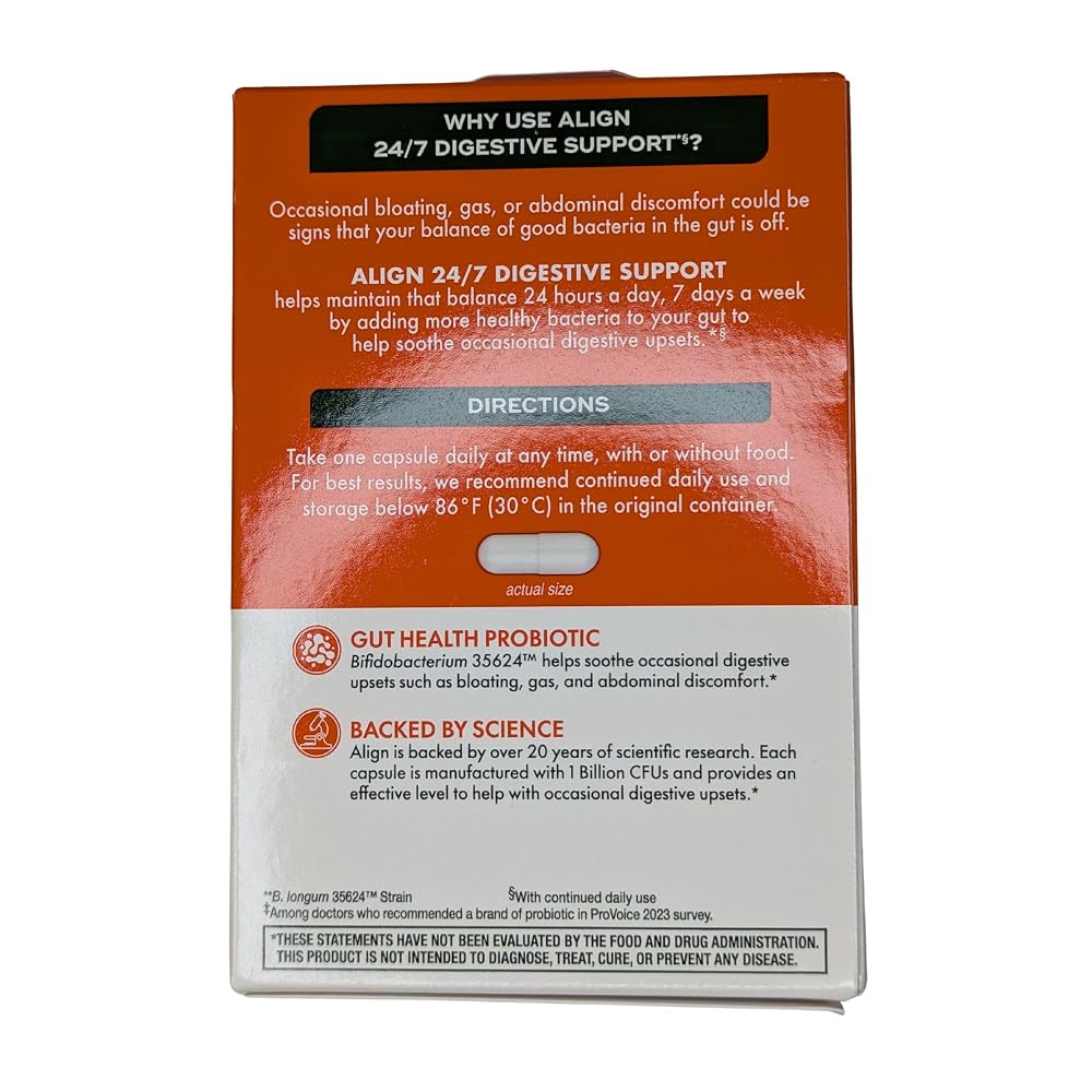 Amazon Pharmacy Align Digestive Care Probiotic - 1 Capsules - image 3