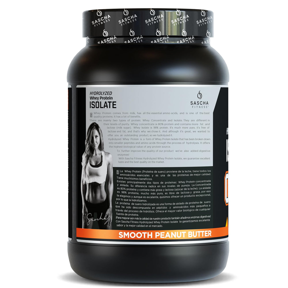 SASCHA FITNESS Hydrolyzed Whey Protein Isolate