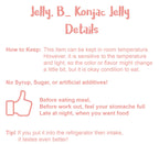 Jayone JELLY B Drinkable Konjac Jelly - 10 Packs of 150ml - image 3