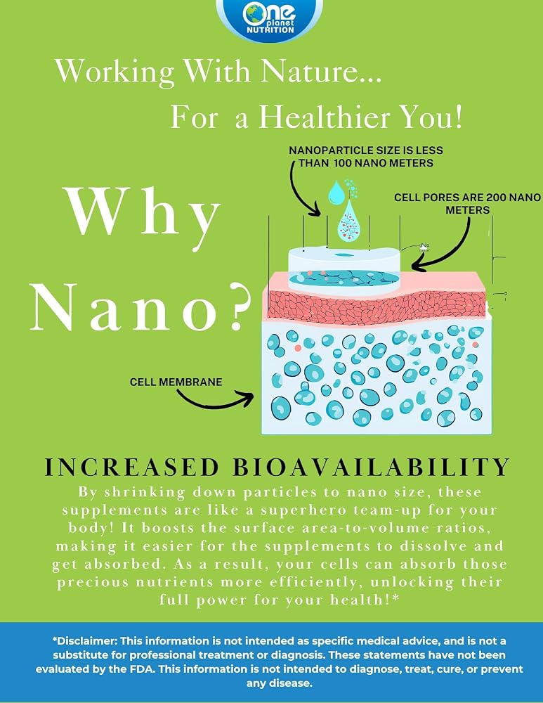 One Planet Nutrition Nano Holy Basil 500 mg Veggie Capsules - 120 Count - image 4