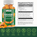 YUM-V'S YumV's Turmeric Gummies with Ginger and Piperine - Peach
