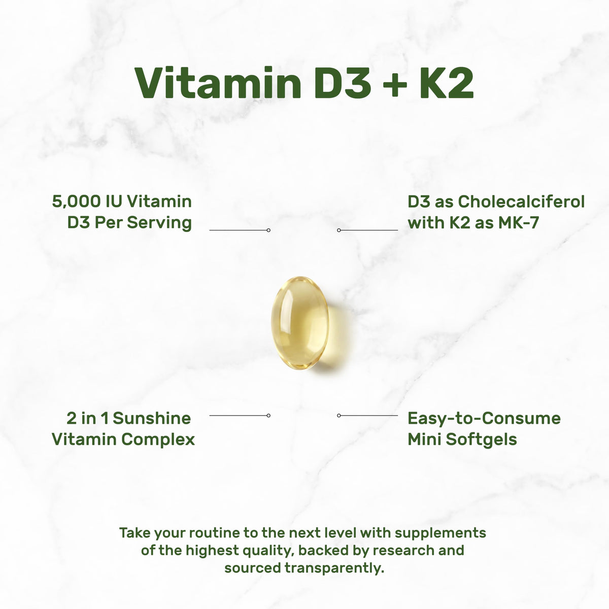 Deal Supplement Vitamin D3K2 Parent