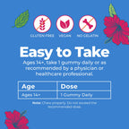 MaryRuth's Magnesium Calm Gummies 50mg - 60 Gummies - image 9