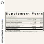Codeage Methylfolate B Complex with 5-MTHF & B12 - 120 Capsules - image 2