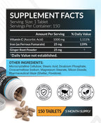 Extravagant Value Iron & Vitamin C Supplement - 150 Tablets - image 2