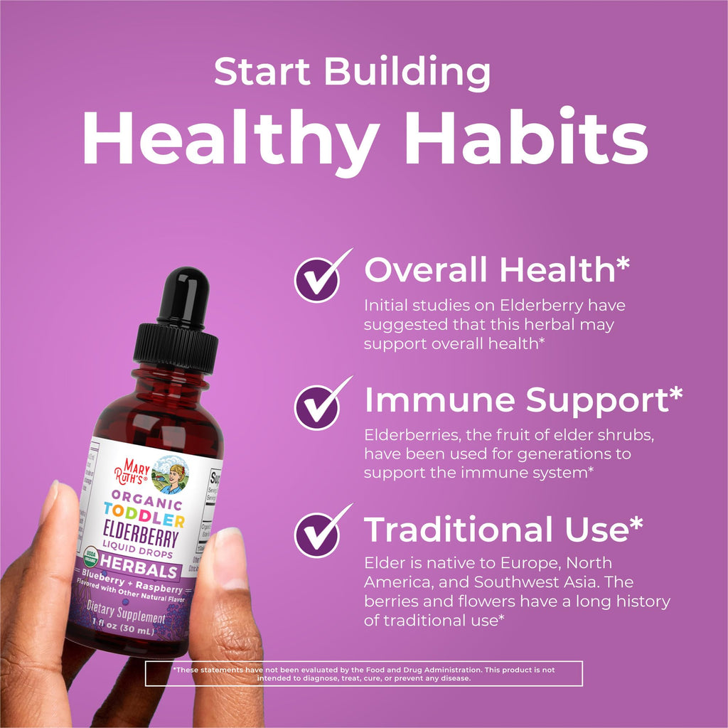 MARYRUTH'S Elderberry Liquid Drops