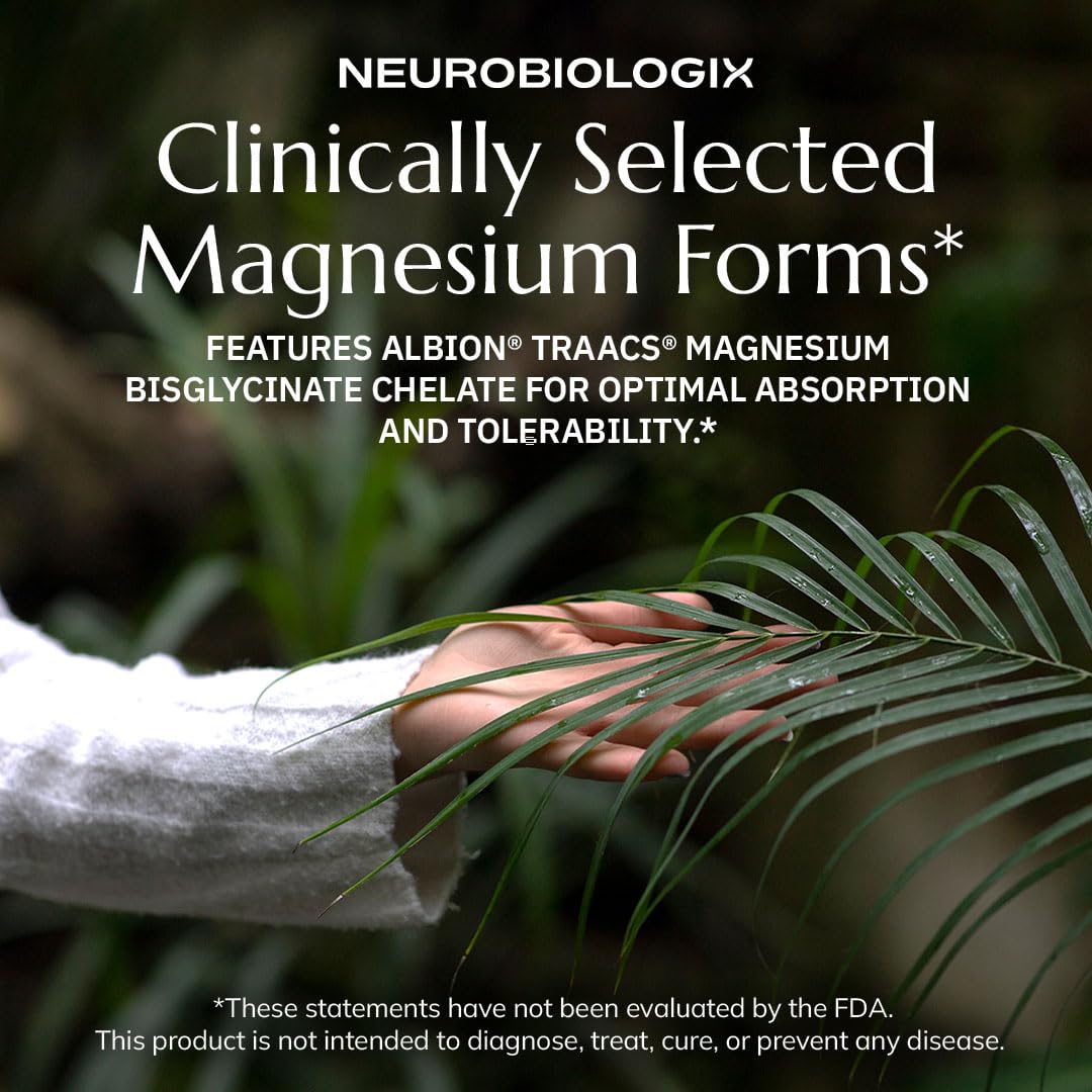 Neurobiologix Magnesium Glycinate Complex Muscle & Bone Support - 100 Capsules - image 3
