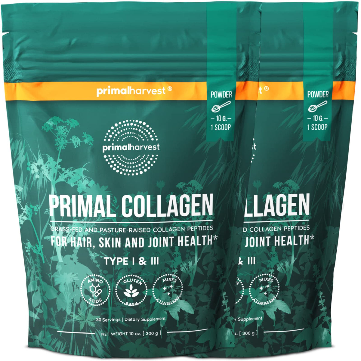 Primal Harvest Collagen Powder for Women or Men Primal Collagen