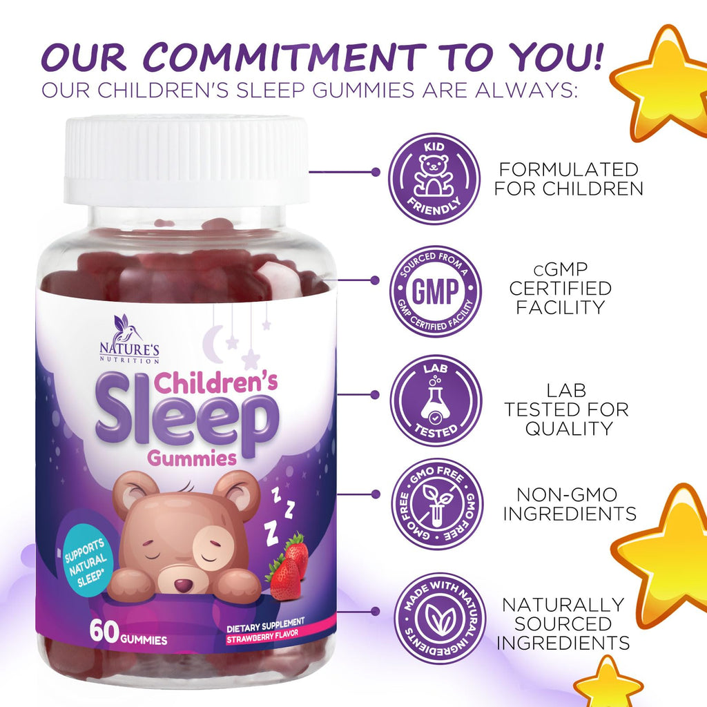 Nature's Nutrition Kids Melatonin Gummies 2mg - 60 Gummies - image 4