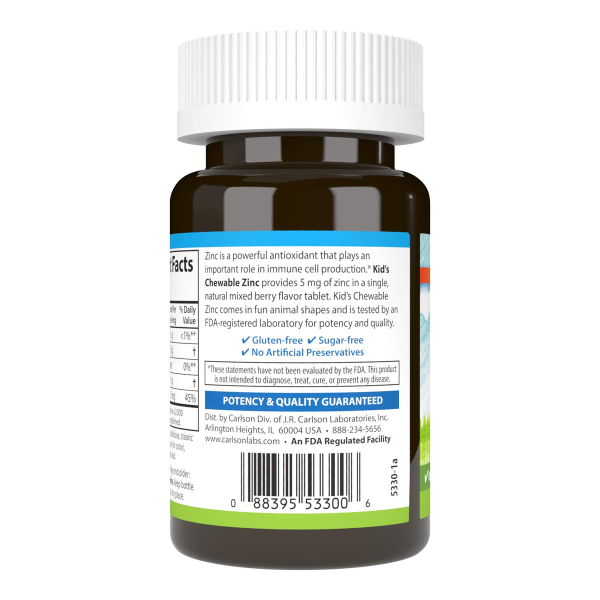 Carlson - Kid's Chewable Zinc