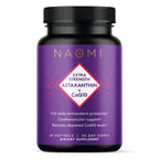 NAOMI Extra Strength Astaxanthin 12mg + CoQ10 200mg - 30 Softgels