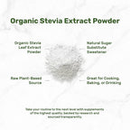 DEAL SUPPLEMENT Organic Stevia Extract Powder Natural Sweetener - 12oz - image 3