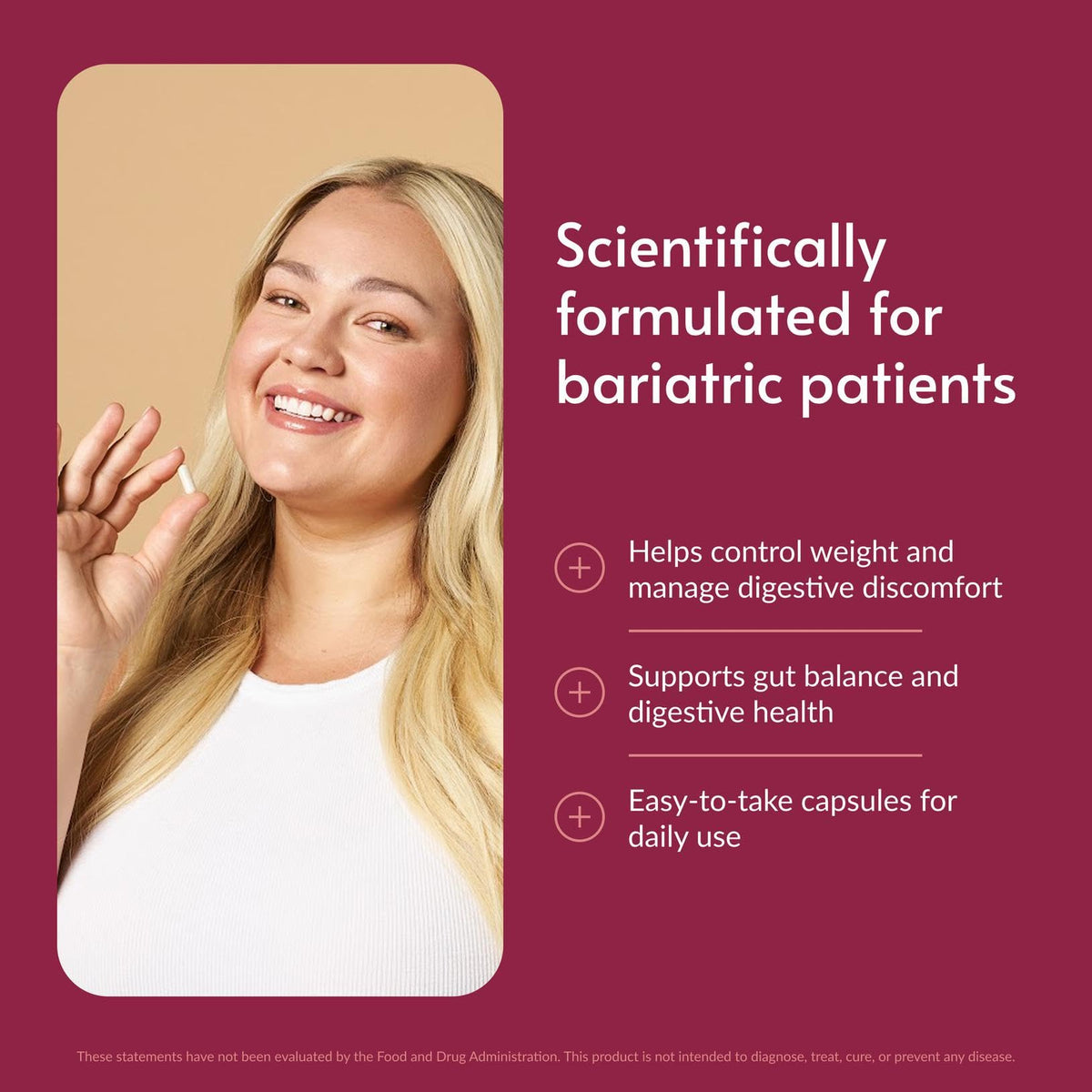 Bariatric Advantage FloraVantage Control Probiotic - 30 Capsules - image 2