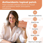 NUTRI-PATCH Glutathione Body Patches with CoQ10, NAC & Vitamin C - 30 Count - image 2