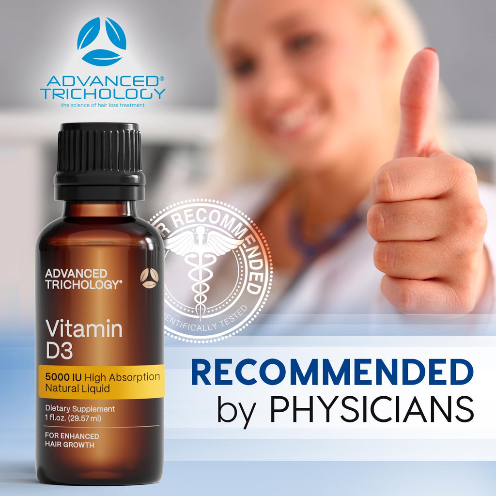 Advanced Trichology Vitamin D3 5000 IU Liquid - 1 Fl Oz - image 4