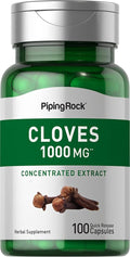 Piping Rock Cloves Supplement - 100 Capsules