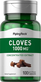 Piping Rock Cloves Supplement - 100 Capsules