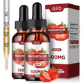 Dilib Magnesium Glycinate Liquid Drops 500mg - 2 Pack