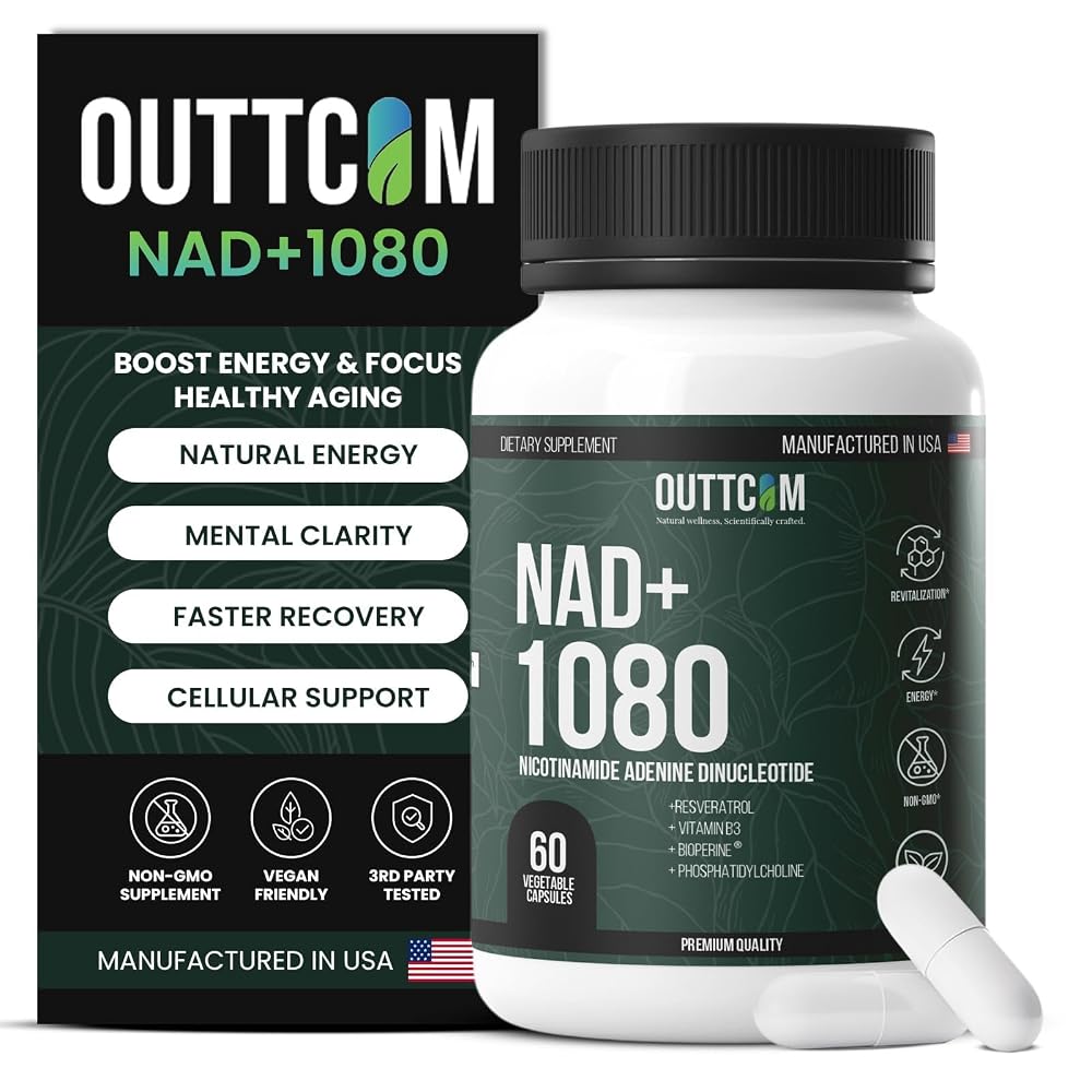 Outtcom Liposomal NAD+ Supplement 900mg