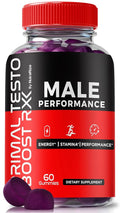 NutraRize Primal Testo Boost RX Gummies for Men - 60 Gummies