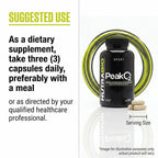 NutraBio PeakO2 Workout Supplement Mushroom Blend - 180 Capsules - image 7