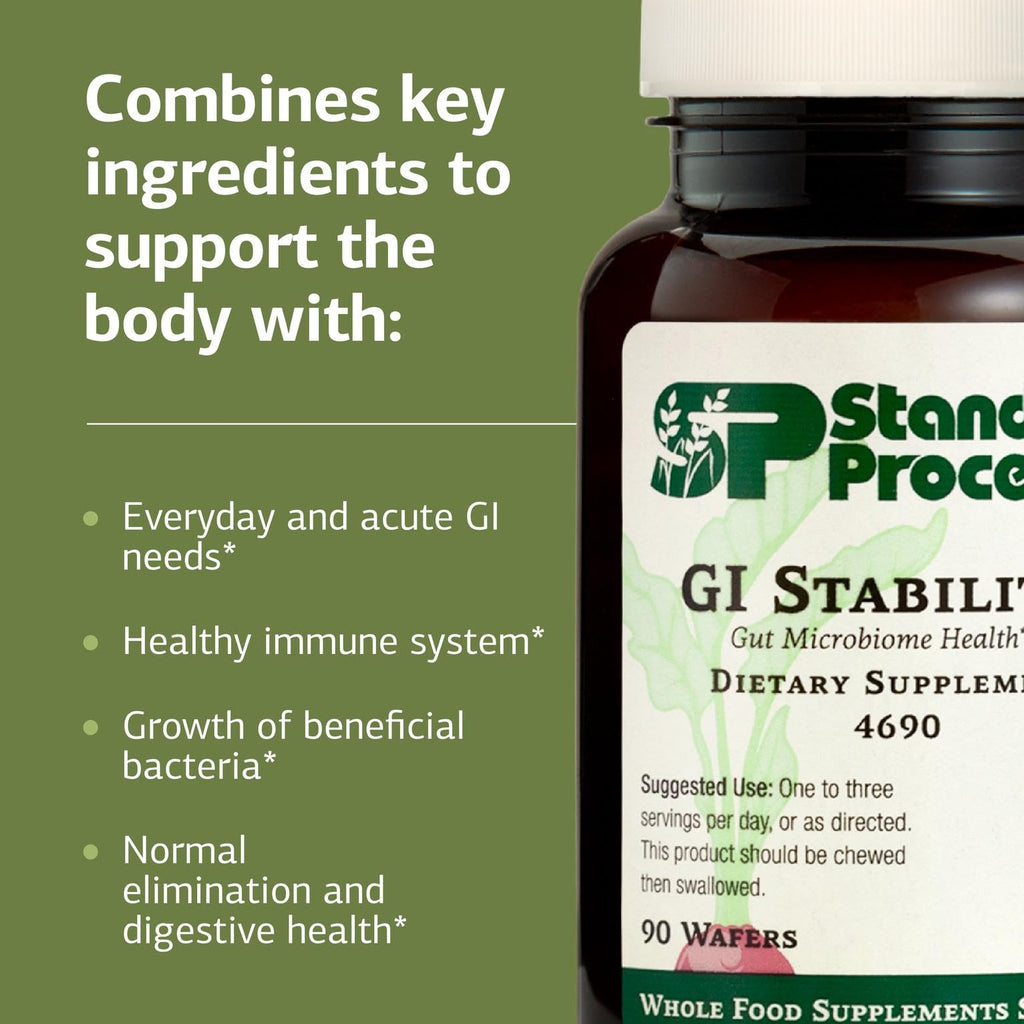 Standard Process GI Stability Gut Microbiome Support - 90 Wafers - image 4