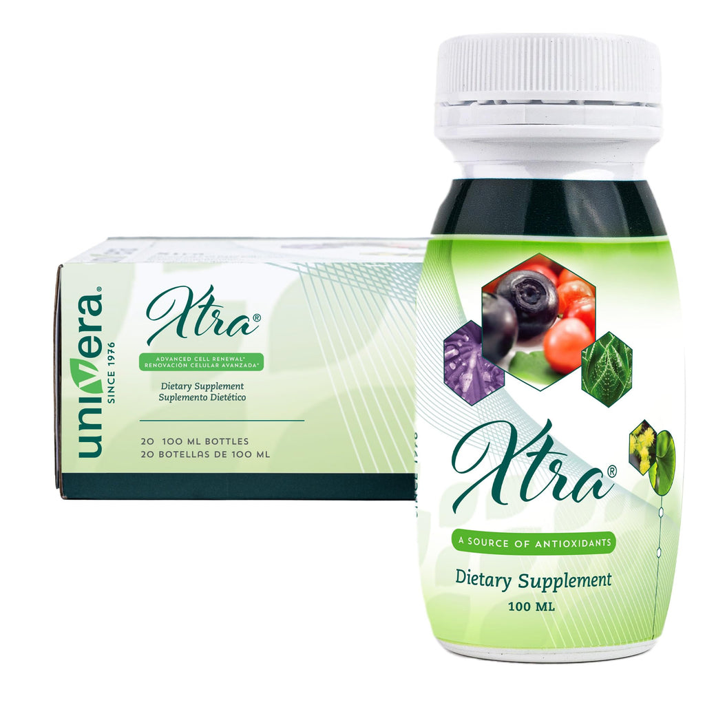 Univera Xtra Minis Multimineral Liquid for Focus & Energy - 20 Pack