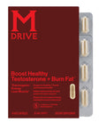 M Drive Boost and Burn Testosterone Booster & Fat Burner - 60 Capsules