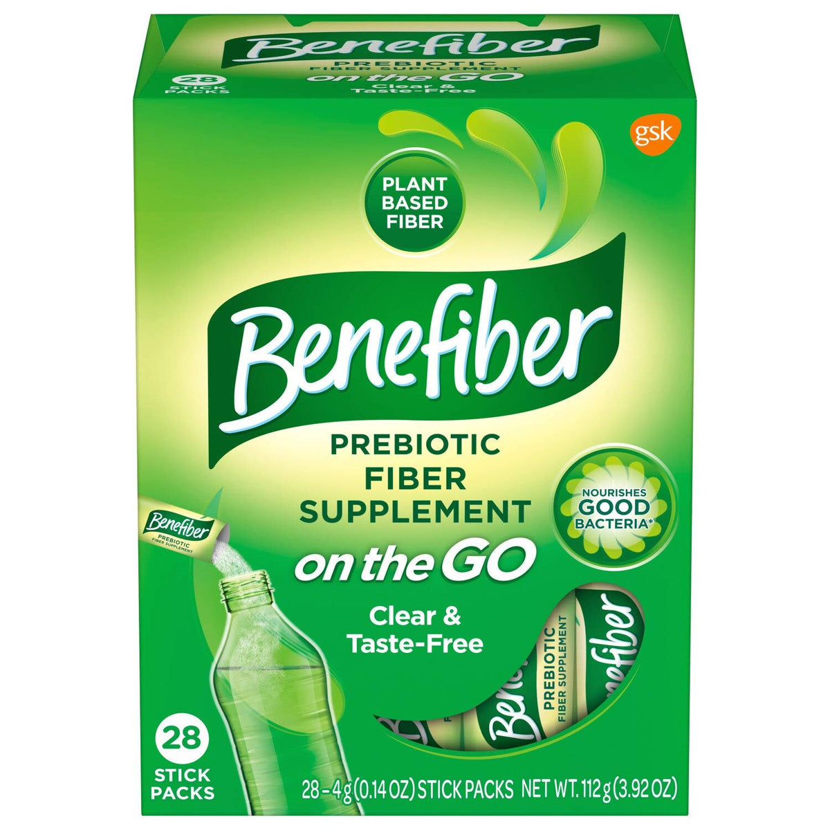 Benefiber Stick Packs Dietary Fiber Supplement - 28 Count