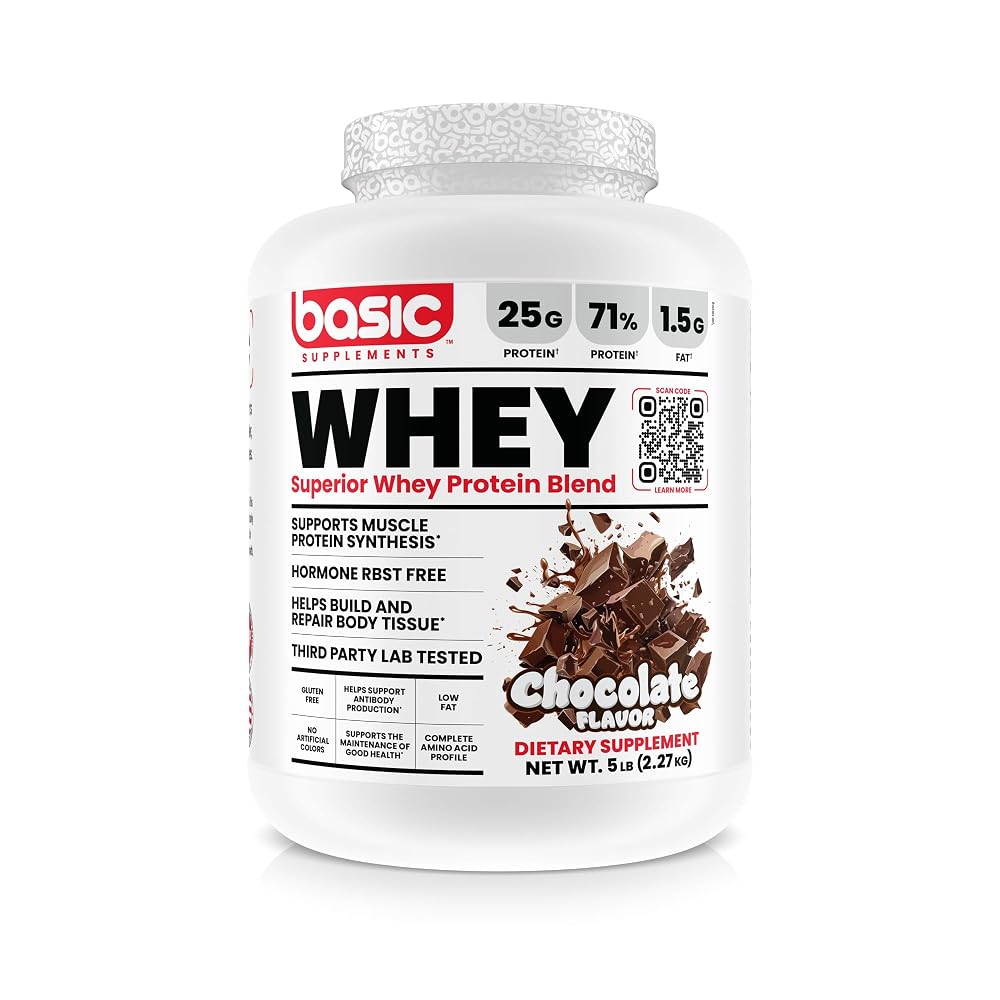 BASIC SUPPLEMENTS Whey Protein Powder