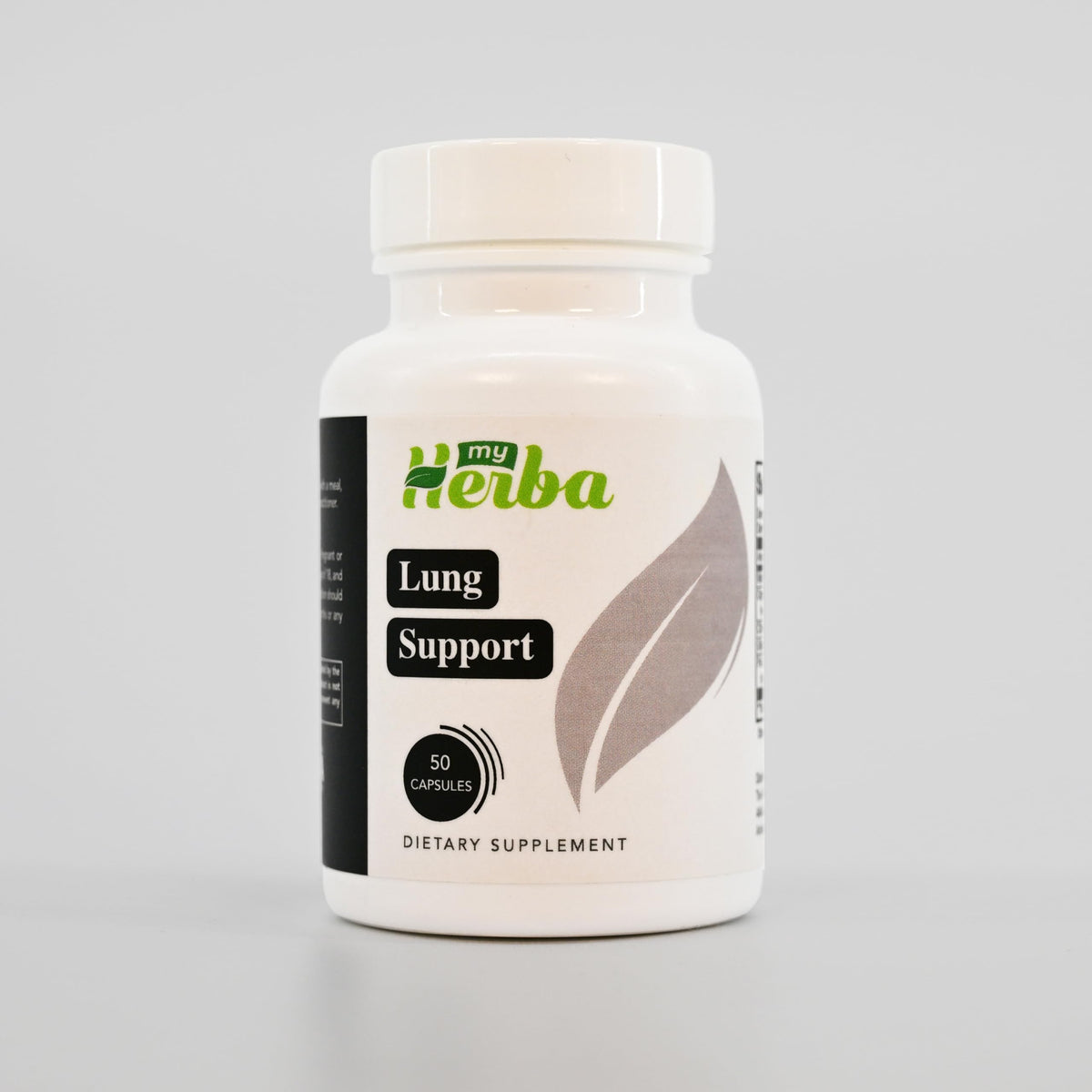 MyHerba Organic Marshmallow Root & Sea Moss Lung Support - 50 Capsules - image 8
