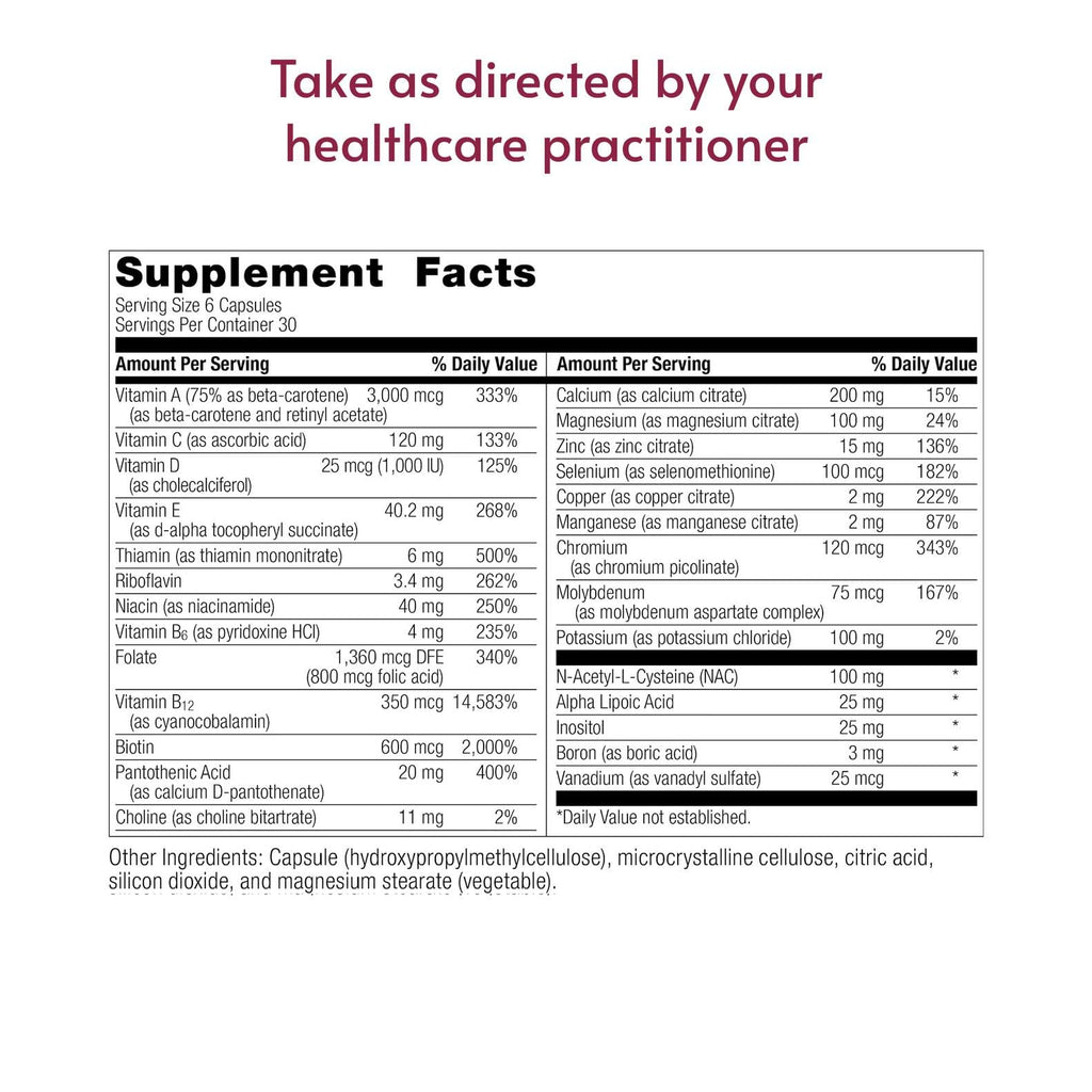 Bariatric Advantage Multi Formula Without Iron - 180 Capsules - image 4
