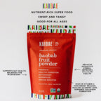 KAIBAE Organic Baobab Powder for Immune & Gut Health - 8 oz - image 3