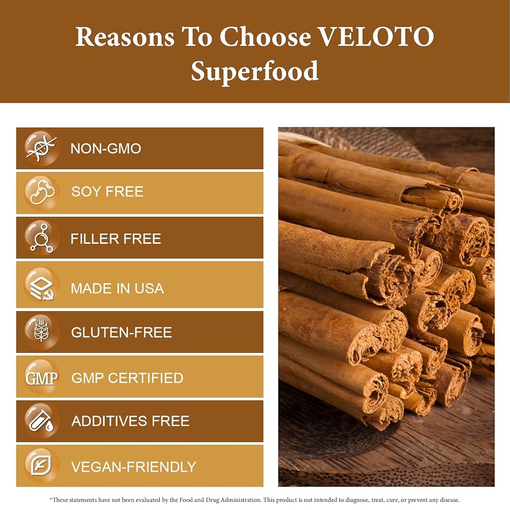 VELOTO Organic Ceylon Cinnamon Powder - 2 lb - image 4