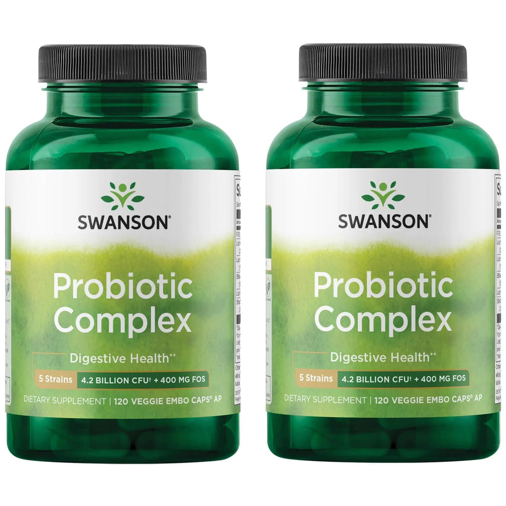 Swanson Probiotic Complex 4.2 Billion CFU - 240 Vegetarian Capsules
