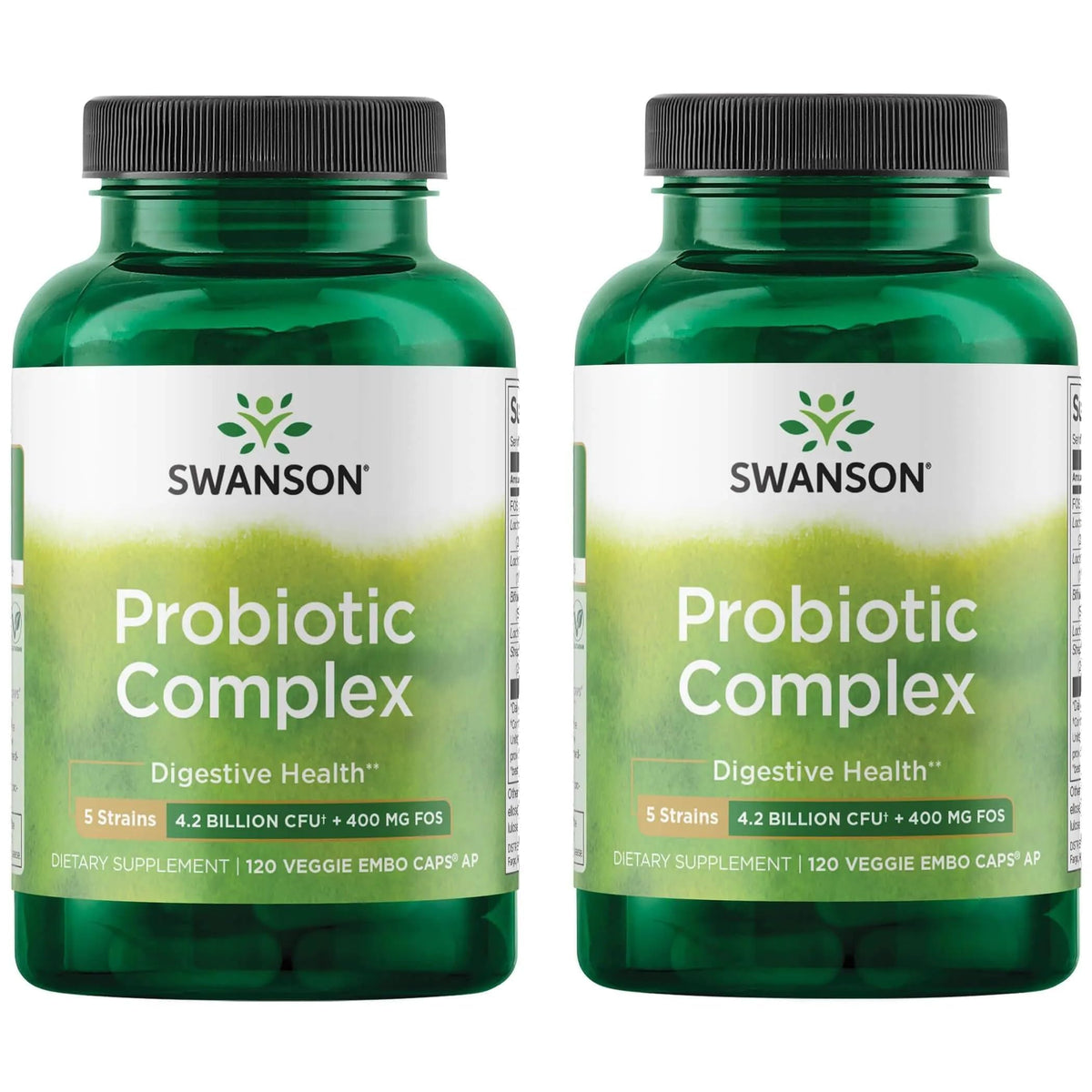 Swanson Probiotic Complex 4.2 Billion CFU - 240 Vegetarian Capsules