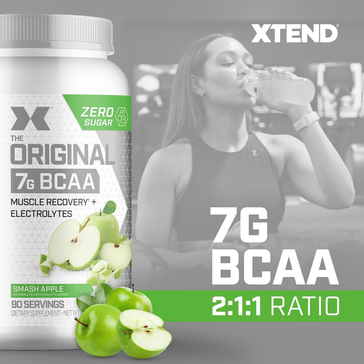 Xtend Original BCAA Powder 7g Amino Acids - 90 Servings - image 3