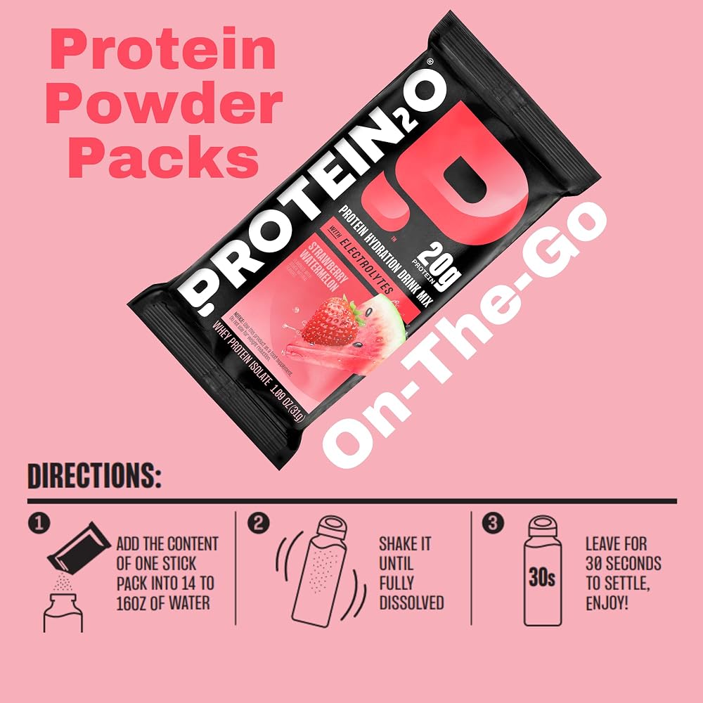 Protein2o 20g Whey Protein Isolate Clear Protein Powder